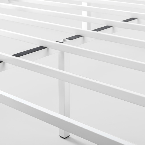 Studio Home White Cytus Canopy Bed Frame Temple & ster