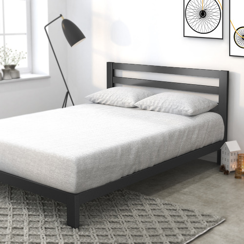 Black Shari Steel Bed