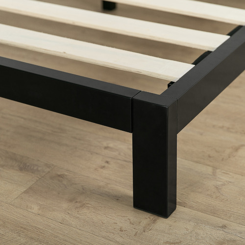 Black Shari Steel Bed