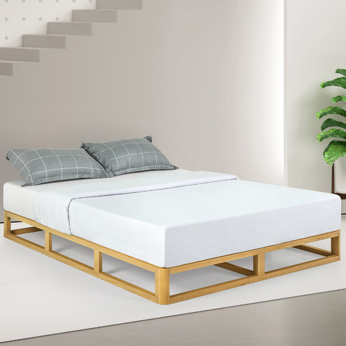 Natural Kendall Wooden Bed Base