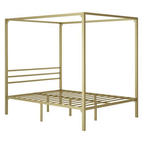 Gold Penelope Canopy Bed