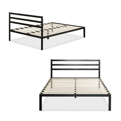Black-Metal-Platform-Bed
