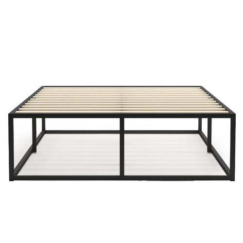 Studio Home Black Pilato H45cm Steel Bed Base Temple & ster
