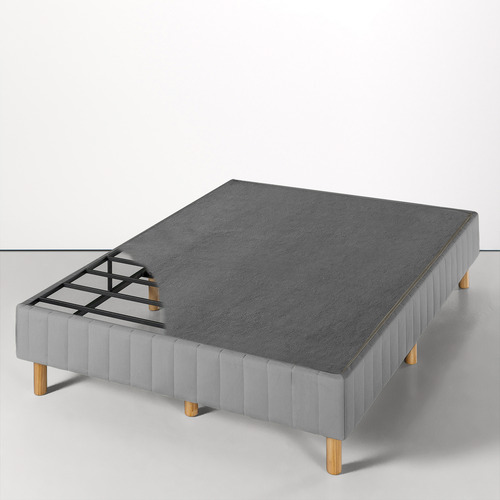 40cm Grey Quick Snap Bed Base