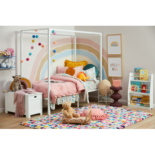 Studio Home Single Cytus Canopy Kid's Bed Frame Temple & ster