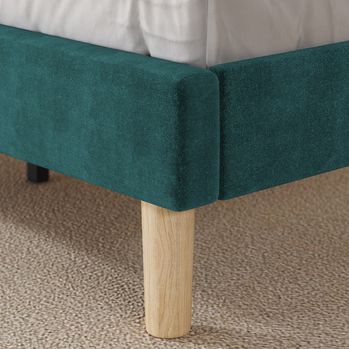 Green Kristian Velvet Bed