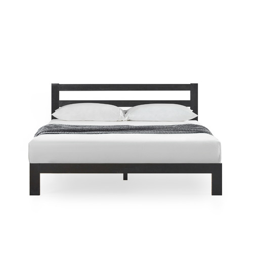 Studio Home Black Shari Steel Bed | Temple & Webster