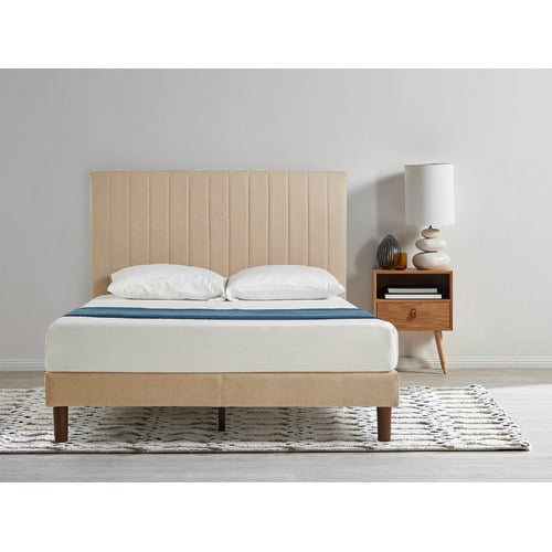 Beige-Debi-Double-Bed-Frame
