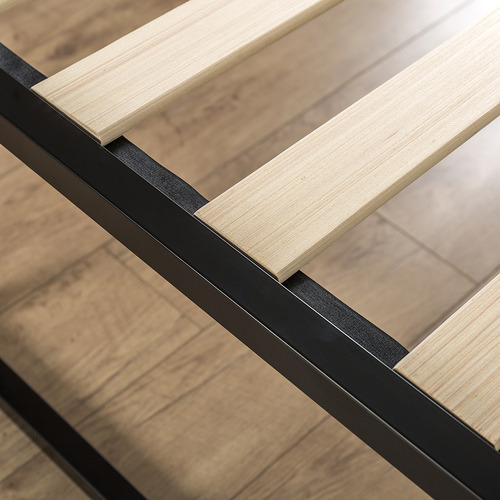 Studio Home Black Pilato H15cm Steel Bed Base Temple & ster