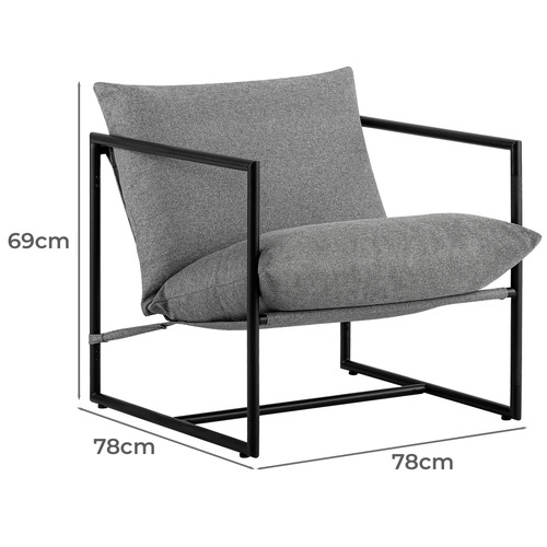 Eithan Sling Accent Chair