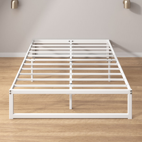 White Beier Steel Bed