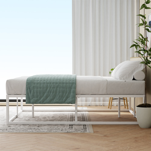 White-Karin-H45cm-Steel-Bed-Base