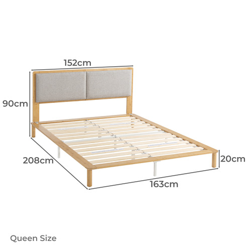 Marcie Bamboo Bed Frame
