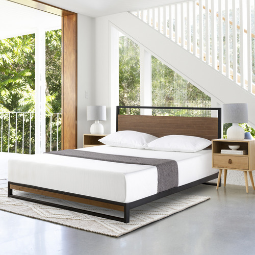 Houston-Timber-and-Metal-Platform-Bed
