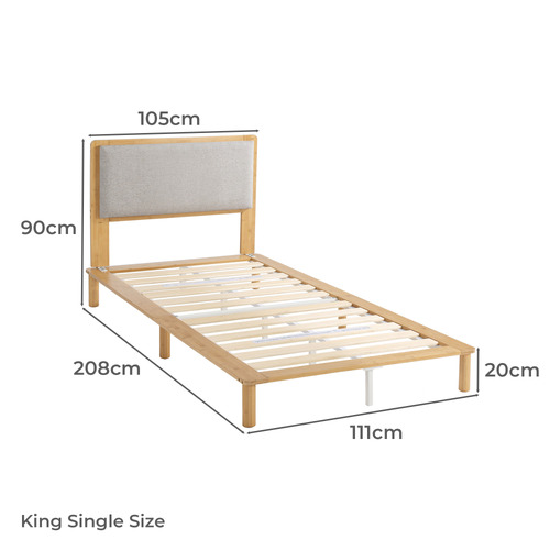 Marcie Bamboo Bed Frame
