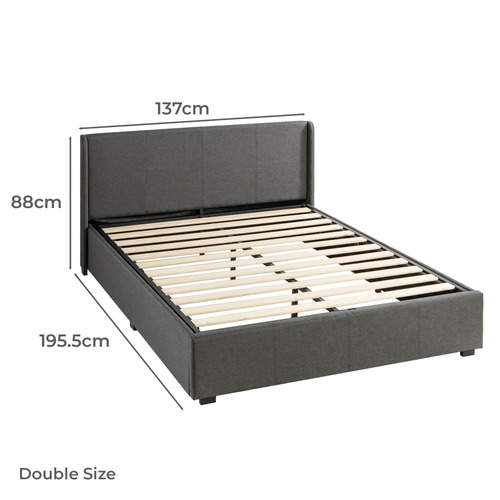 Ethan Gas Lift Storage Bed