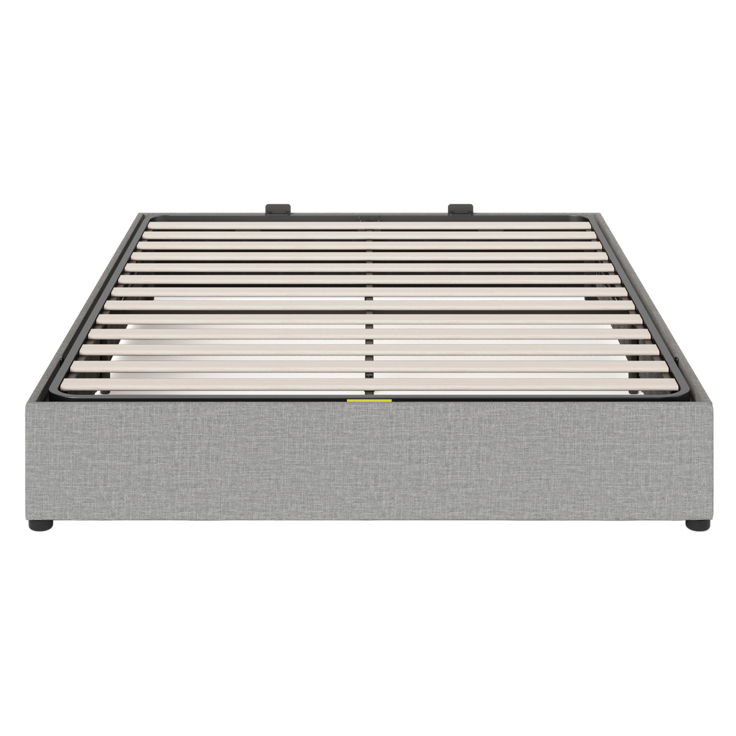 Light Grey Jaliyah Upholstered Gas Lift Bed Base