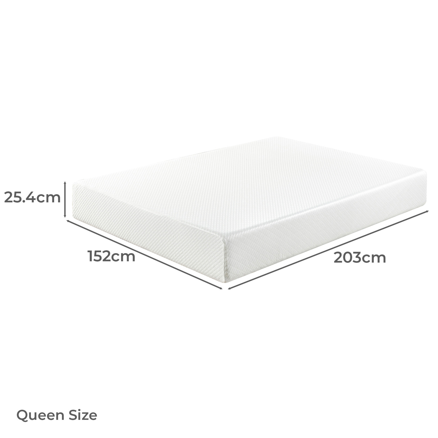 Medium Green Tea Memory Foam Mattress