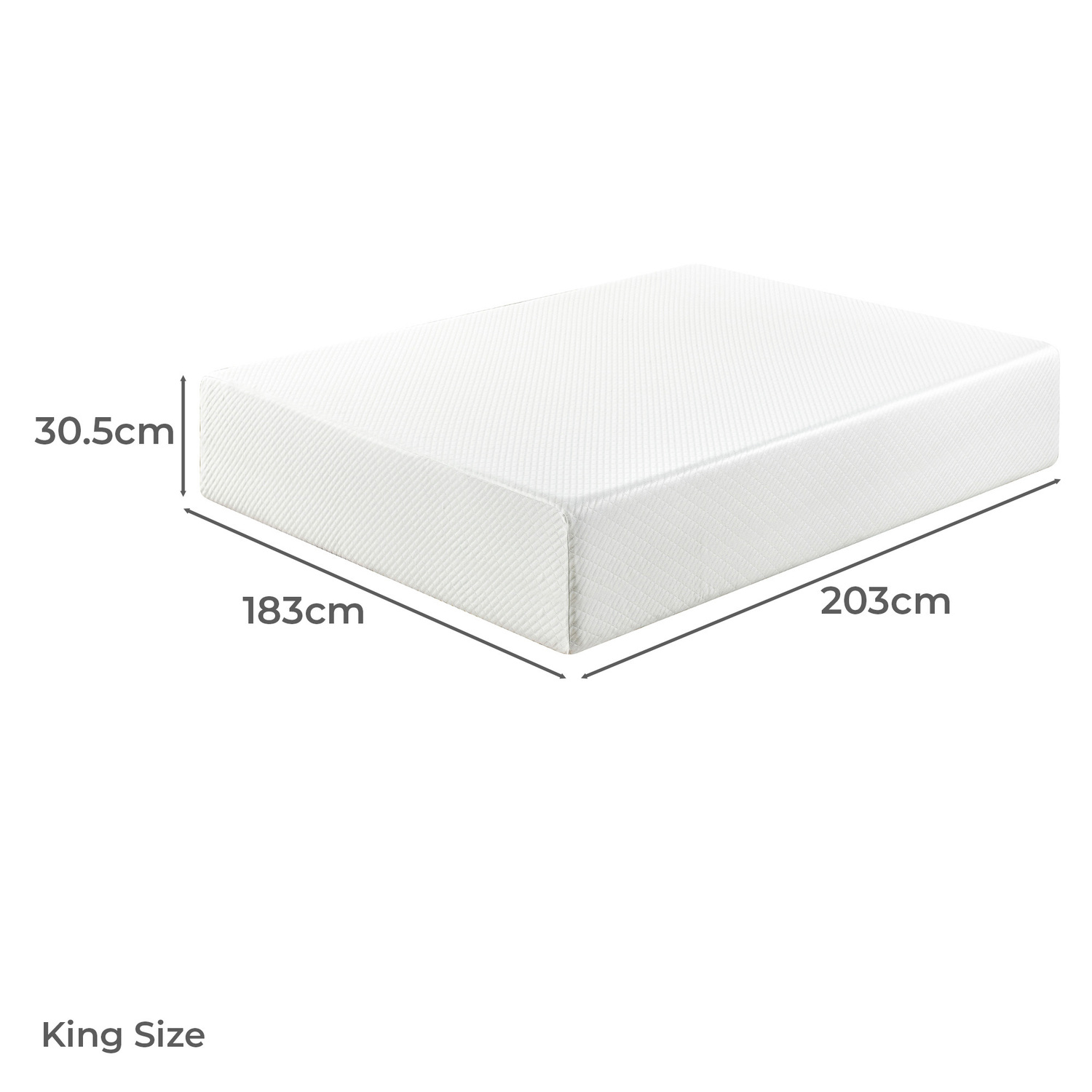 Premium Green Tea Memory Foam Mattress