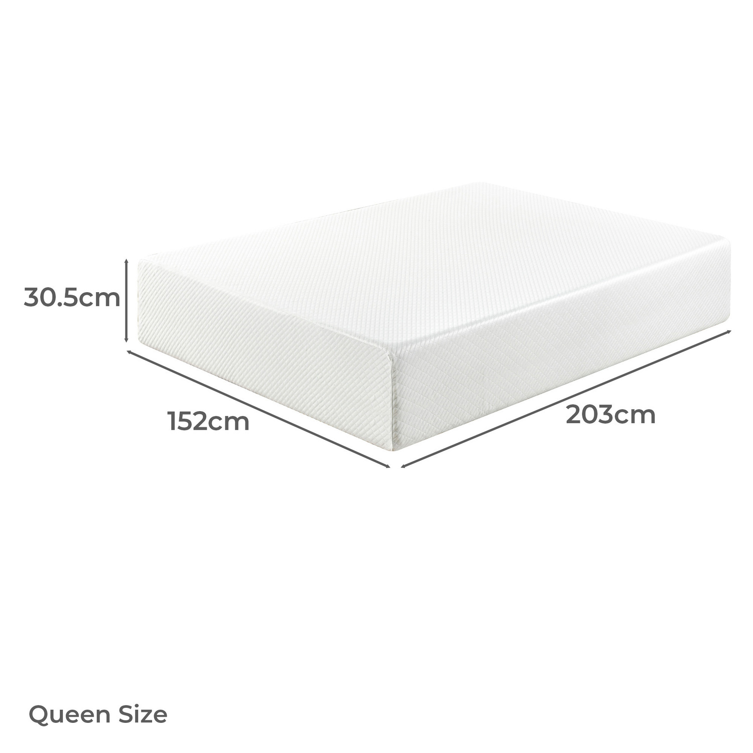 Premium Green Tea Memory Foam Mattress