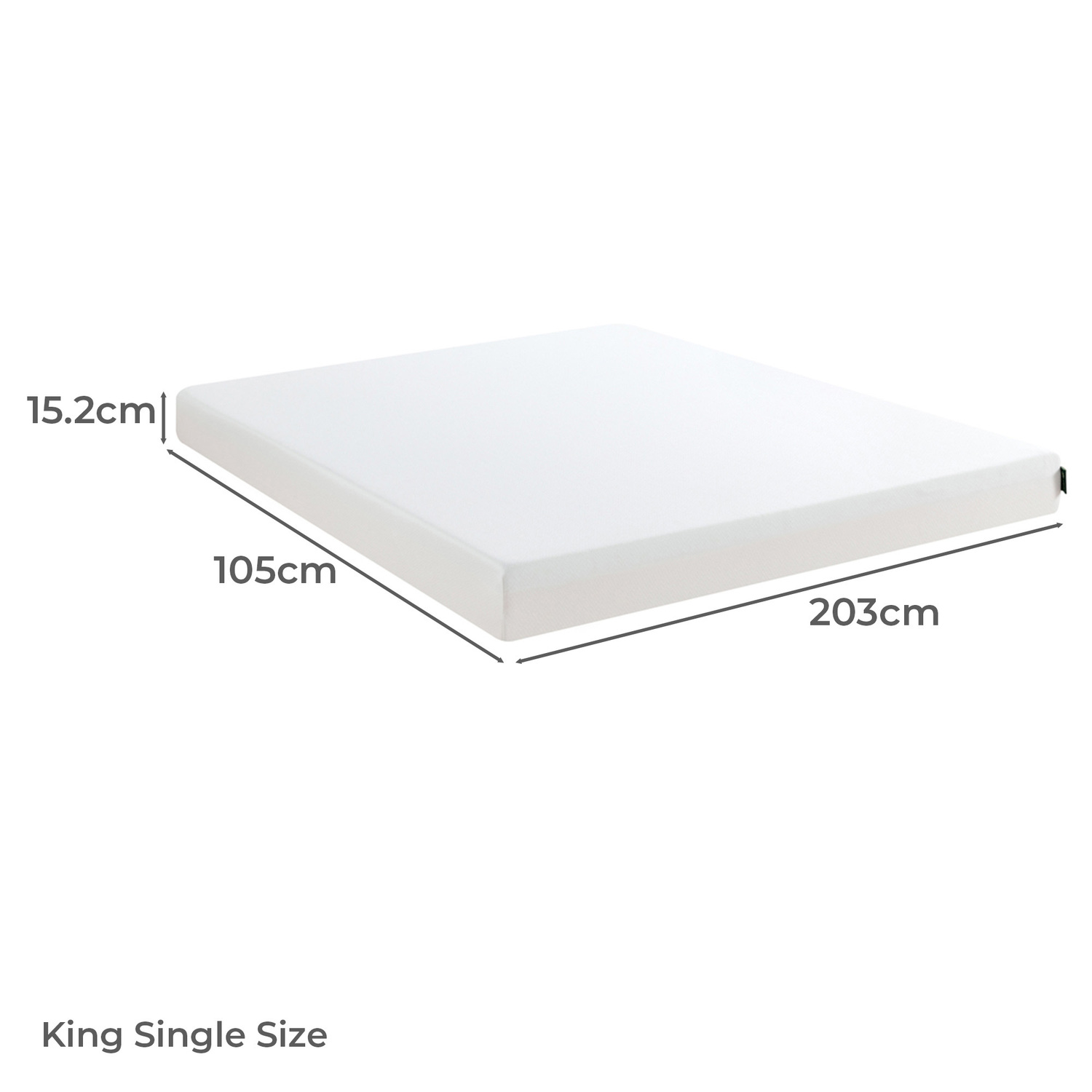 Ella Green Tea Memory Foam Mattress