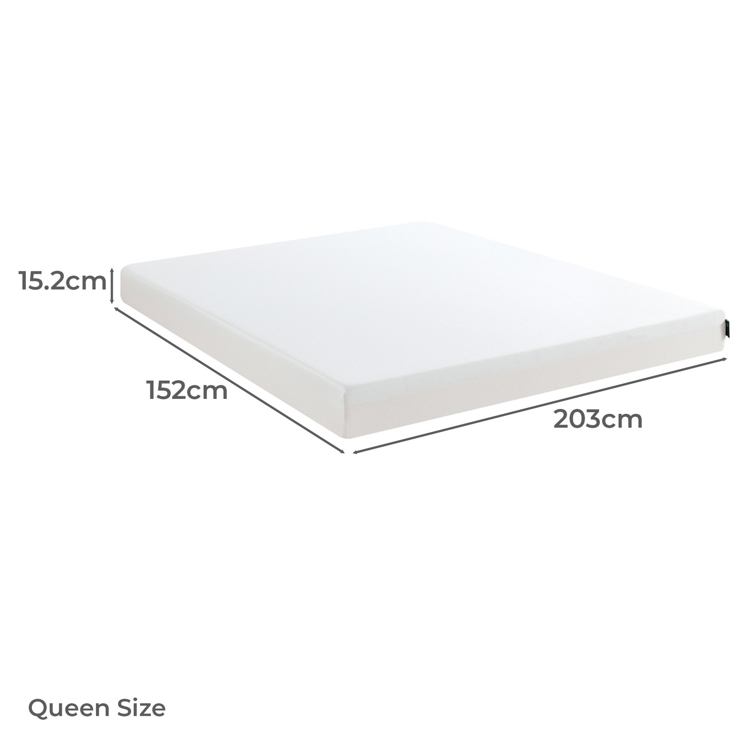 Ella Green Tea Memory Foam Mattress
