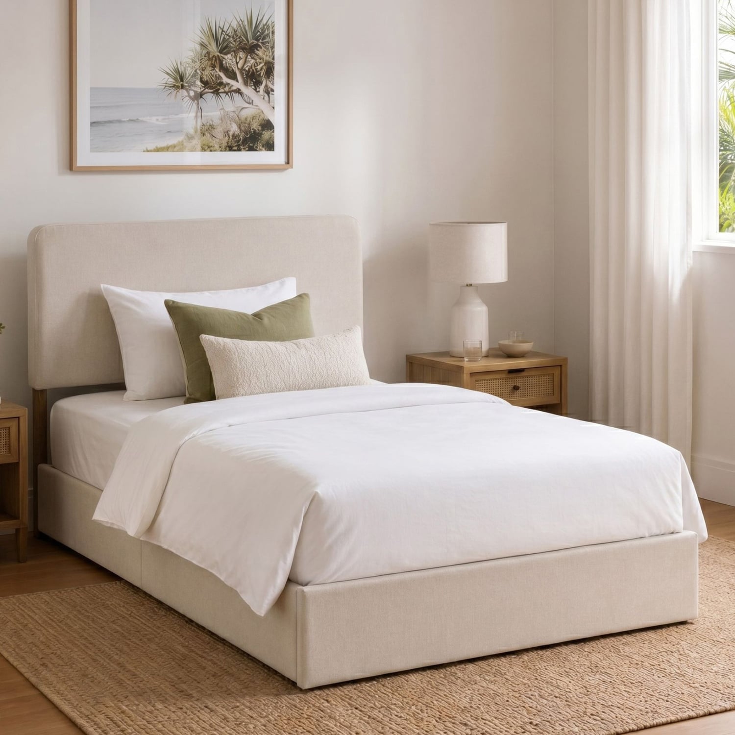 Beige-Pauline-Upholstered-Bed-Frame-with-Drawers