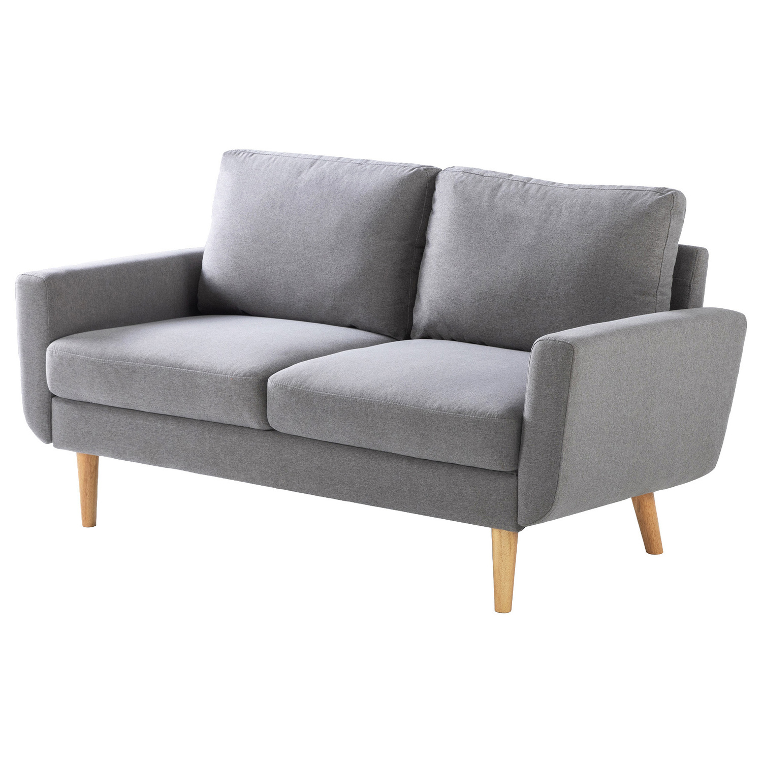 Light Grey 2 Seater Classic Sofa