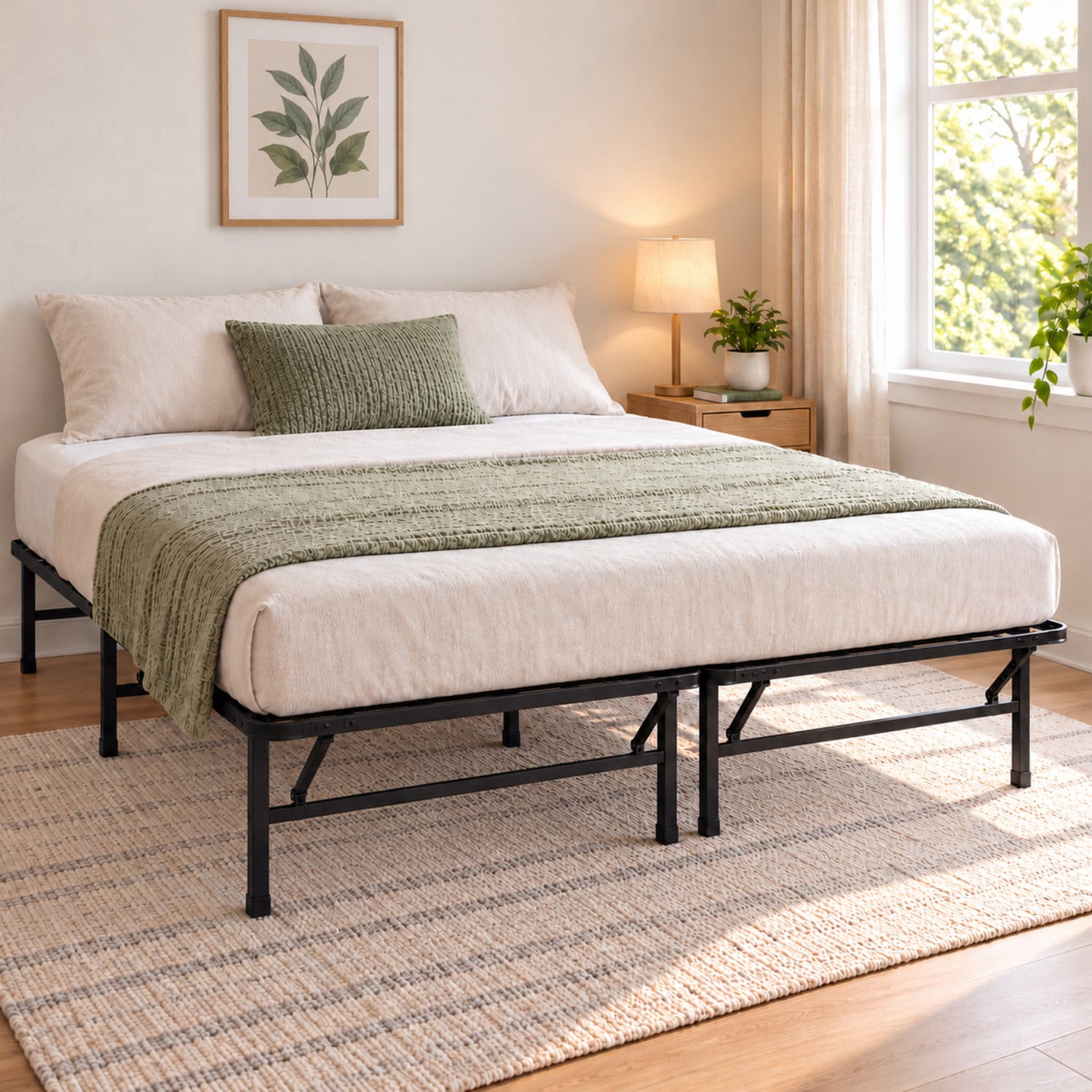 SmartBase-H35.5cm-Steel-Bed-Base