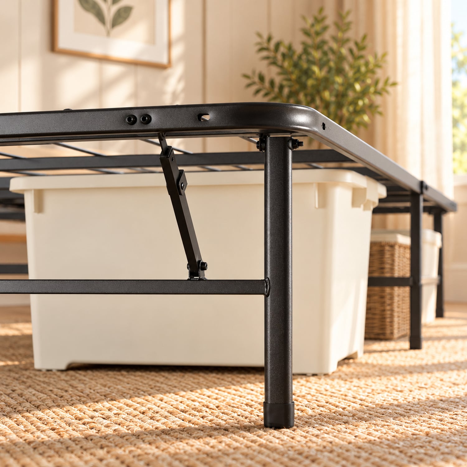SmartBase-H35.5cm-Steel-Bed-Base