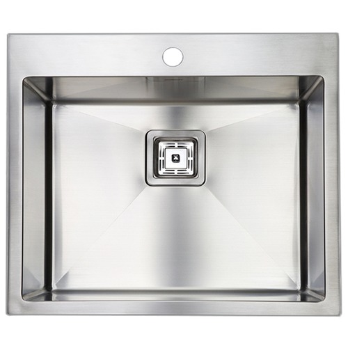 Dante Deep Kitchen Sink Bowl with Tap Hole