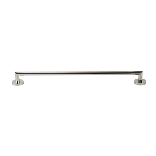 Polished Chrome Symphony Stainless Steel Single Bar Towel Rail