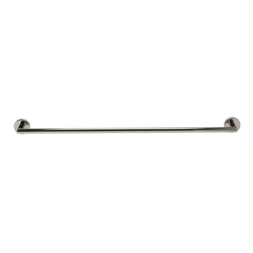 Polished Chrome Symphony Stainless Steel Single Bar Towel Rail
