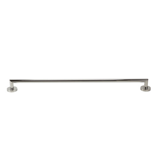 Polished Chrome Symphony Stainless Steel Single Bar Towel Rail