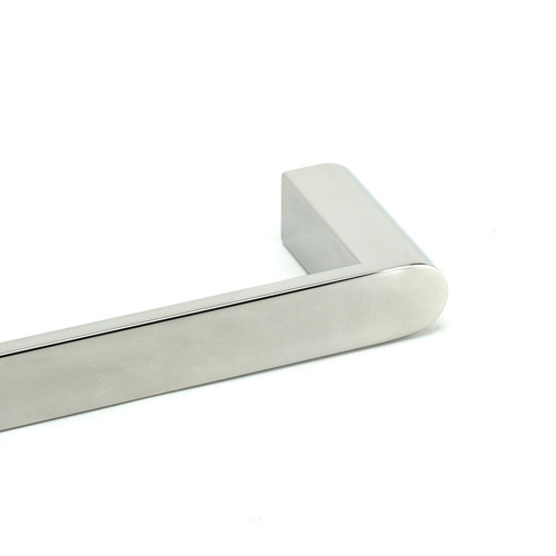 Fluid Single Bar Stainless Steel Towel Rail