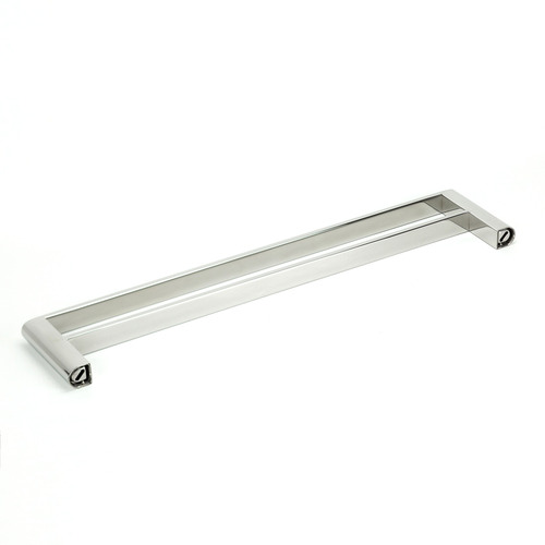 Fluid Double Bar Stainless Steel Towel Rail
