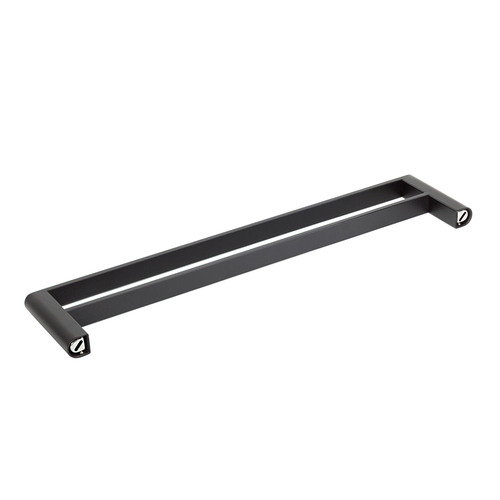 Fluid Double Bar Stainless Steel Towel Rail