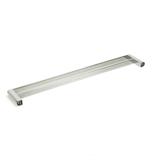 Fluid Double Bar Stainless Steel Towel Rail
