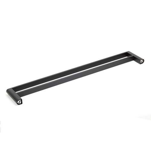 Fluid Double Bar Stainless Steel Towel Rail
