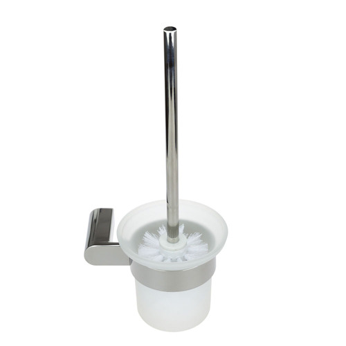 stainless toilet brush holder