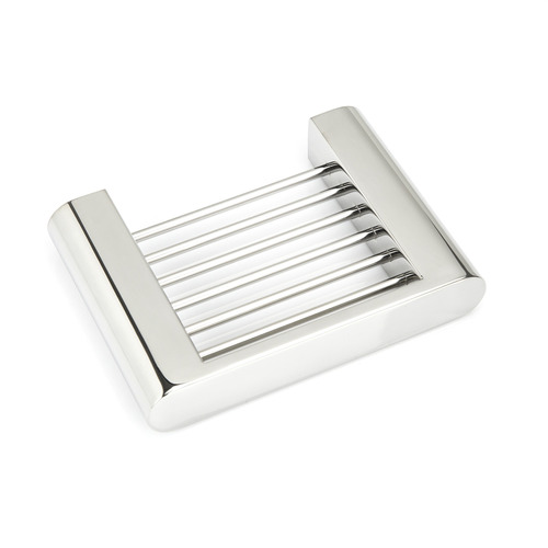 Fluid Stainless Steel Soap Basket Dish