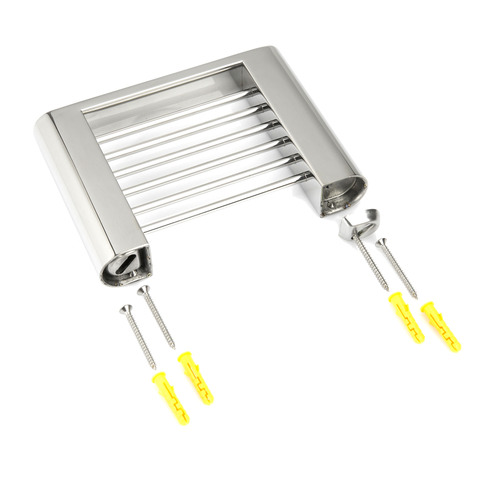 Fluid Stainless Steel Soap Basket Dish