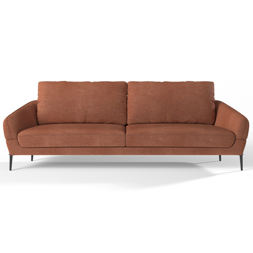 West End Furniture London 3 Seater Commercial Quality Upholstered Sofa
