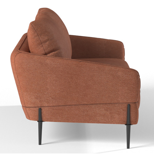 West End Furniture London 3 Seater Commercial Quality Upholstered Sofa