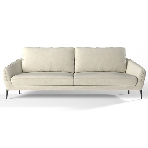 West End Furniture London 3 Seater Commercial Quality Upholstered Sofa