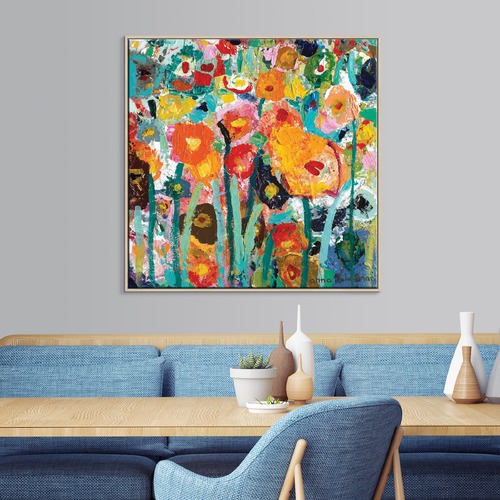 Anna Blatman Palette Poppies Canvas Wall Art by Anna Blatman & Reviews ...