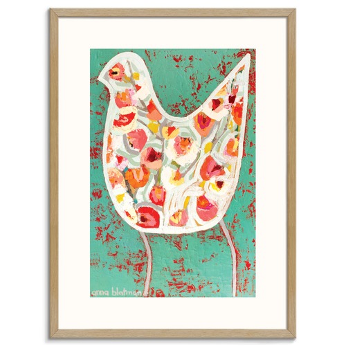 Flower Bird Framed Wall Art Temple & ster