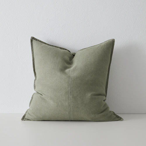 Como Stonewash European Linen Cushion