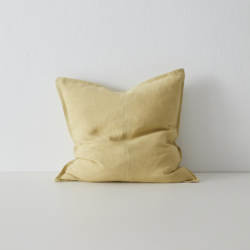 Como Stonewash European Linen Cushion
