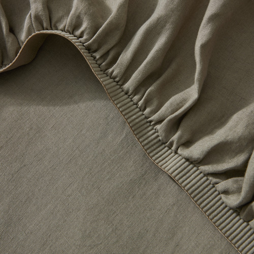 Ravello French Linen Fitted Sheet